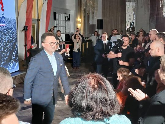 Zamość: Szymon Hołownia na spotkaniu z wyborcami - galeria zdjęć
