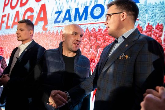 Zamość: Szymon Hołownia na spotkaniu z wyborcami - galeria zdjęć