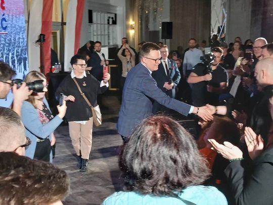 Zamość: Szymon Hołownia na spotkaniu z wyborcami - galeria zdjęć