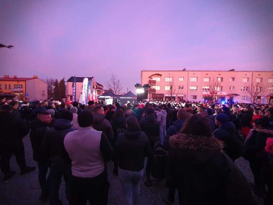 Hrubieszów: Wiec wyborczy Sławomira Mentzena - galeria zdjęć