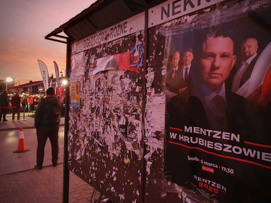 Hrubieszów: Wiec wyborczy Sławomira Mentzena - galeria zdjęć
