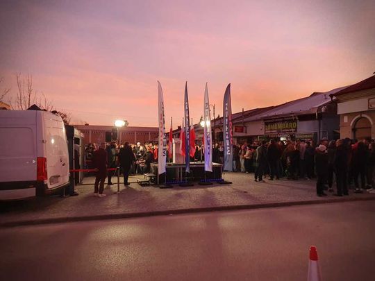 Hrubieszów: Wiec wyborczy Sławomira Mentzena - galeria zdjęć