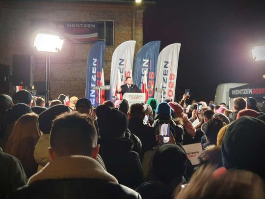 Hrubieszów: Wiec wyborczy Sławomira Mentzena - galeria zdjęć