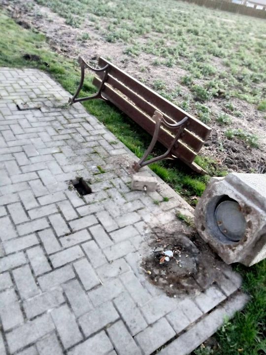 Demolka na deptaku i ul. Basaja w Hrubieszowie - galeria zdjęć