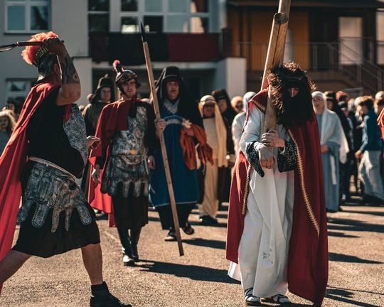 Misterium Męki Pańskiej w Telatynie - galeria zdjęć