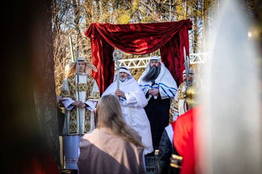 Misterium Męki Pańskiej w Zwierzyńcu - galeria zdjeć