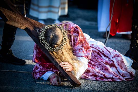 Misterium Męki Pańskiej w Zwierzyńcu - galeria zdjeć