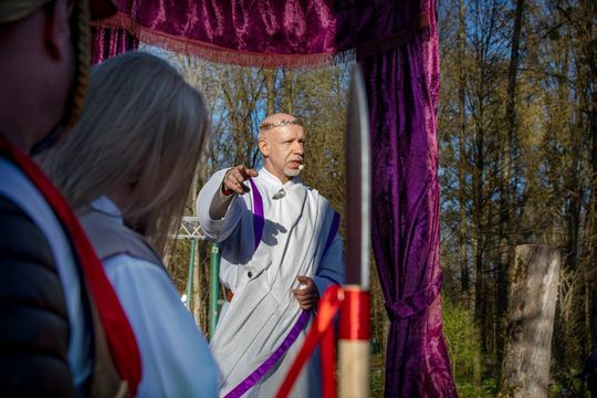 Misterium Męki Pańskiej w Zwierzyńcu - galeria zdjeć