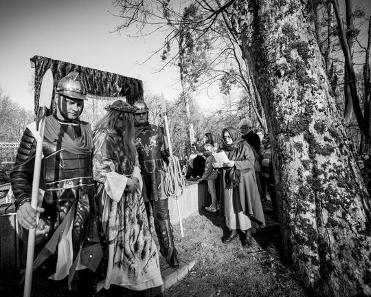 Misterium Męki Pańskiej w Zwierzyńcu - galeria zdjeć