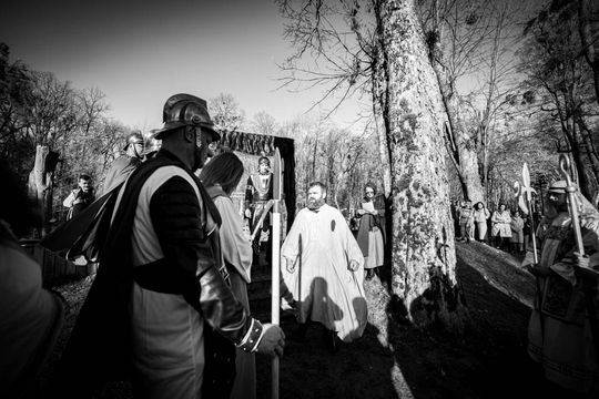 Misterium Męki Pańskiej w Zwierzyńcu - galeria zdjeć