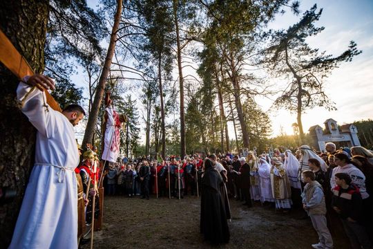 Misterium Męki Pańskiej w Zwierzyńcu - galeria zdjeć