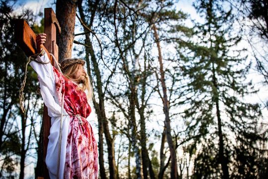 Misterium Męki Pańskiej w Zwierzyńcu - galeria zdjeć