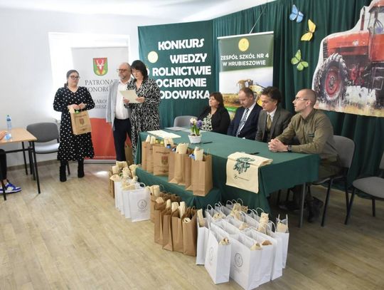Hrubieszów: Konkurs wiedzy o rolnictwie i ochronie środowiska - galeria zdjęć