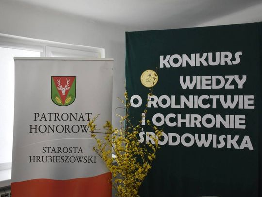 Hrubieszów: Konkurs wiedzy o rolnictwie i ochronie środowiska - galeria zdjęć