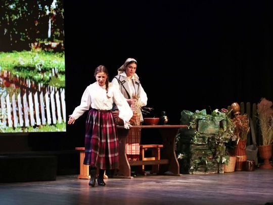 „Topielica i Szeptucha” na scenie Hrubieszowskiego Domu Kultury - galeria zdjęć