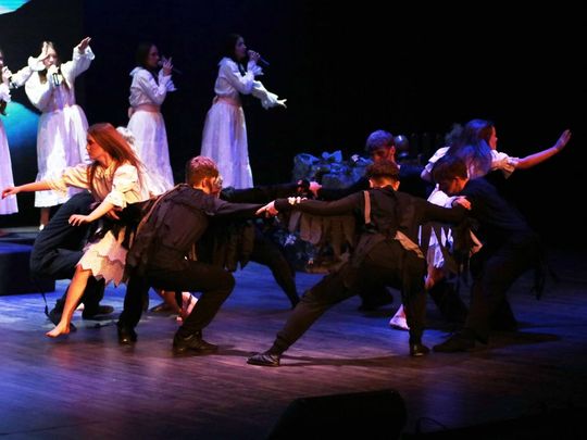 „Topielica i Szeptucha” na scenie Hrubieszowskiego Domu Kultury - galeria zdjęć