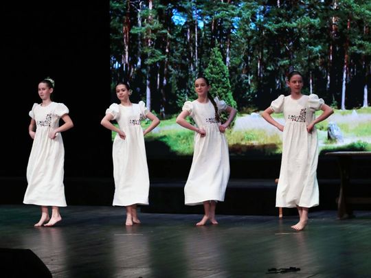 „Topielica i Szeptucha” na scenie Hrubieszowskiego Domu Kultury - galeria zdjęć