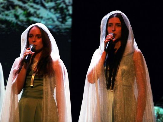 „Topielica i Szeptucha” na scenie Hrubieszowskiego Domu Kultury - galeria zdjęć