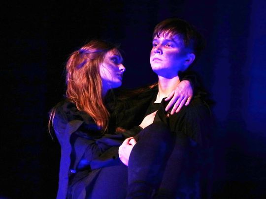 „Topielica i Szeptucha” na scenie Hrubieszowskiego Domu Kultury - galeria zdjęć