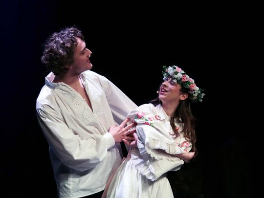 „Topielica i Szeptucha” na scenie Hrubieszowskiego Domu Kultury - galeria zdjęć