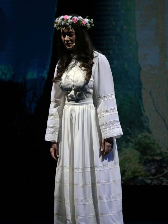 „Topielica i Szeptucha” na scenie Hrubieszowskiego Domu Kultury - galeria zdjęć