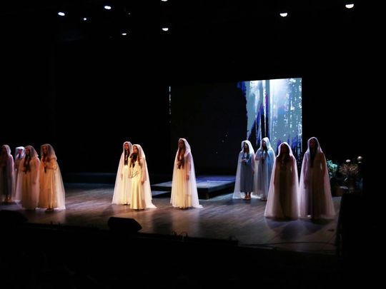 „Topielica i Szeptucha” na scenie Hrubieszowskiego Domu Kultury - galeria zdjęć