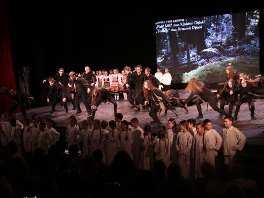 „Topielica i Szeptucha” na scenie Hrubieszowskiego Domu Kultury - galeria zdjęć