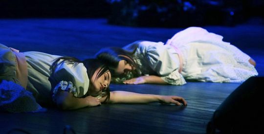 „Topielica i Szeptucha” na scenie Hrubieszowskiego Domu Kultury - galeria zdjęć