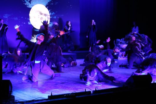 „Topielica i Szeptucha” na scenie Hrubieszowskiego Domu Kultury - galeria zdjęć