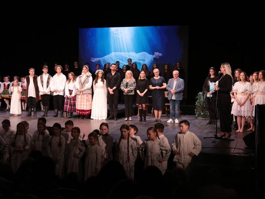 „Topielica i Szeptucha” na scenie Hrubieszowskiego Domu Kultury - galeria zdjęć