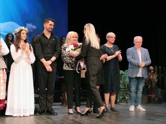 „Topielica i Szeptucha” na scenie Hrubieszowskiego Domu Kultury - galeria zdjęć