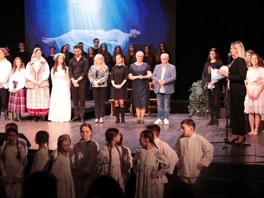 „Topielica i Szeptucha” na scenie Hrubieszowskiego Domu Kultury - galeria zdjęć