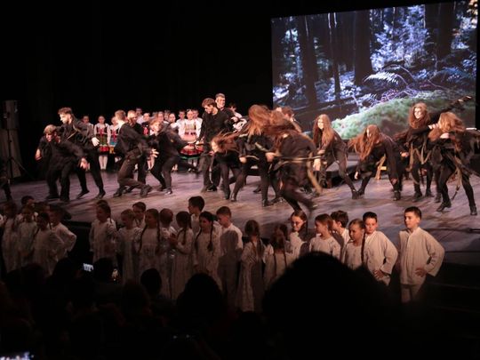 „Topielica i Szeptucha” na scenie Hrubieszowskiego Domu Kultury - galeria zdjęć