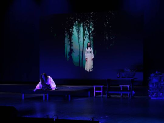 „Topielica i Szeptucha” na scenie Hrubieszowskiego Domu Kultury - galeria zdjęć „Topielica i Szeptucha” na scenie Hrubieszowskiego Domu Kultury - galeria zdjęć