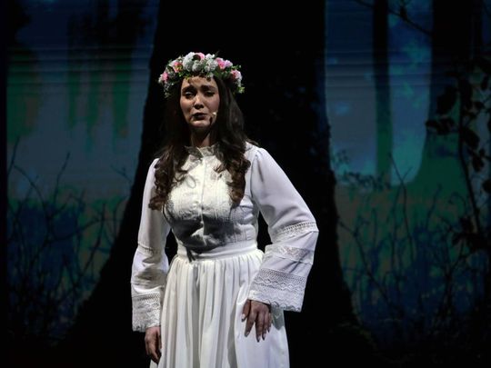 „Topielica i Szeptucha” na scenie Hrubieszowskiego Domu Kultury - galeria zdjęć