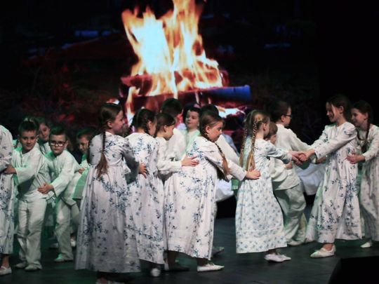 „Topielica i Szeptucha” na scenie Hrubieszowskiego Domu Kultury - galeria zdjęć