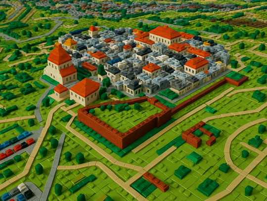 Zamość jak z klocków LEGO - galeria zdjęć