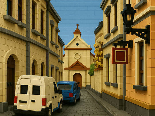 Zamość jak z klocków LEGO - galeria zdjęć