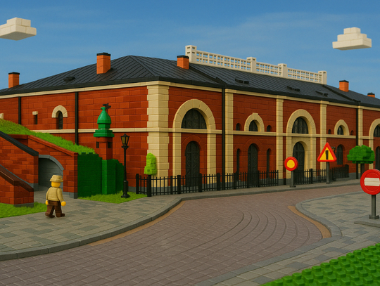 Zamość jak z klocków LEGO - galeria zdjęć