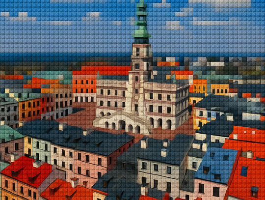 Zamość jak z klocków LEGO - galeria zdjęć