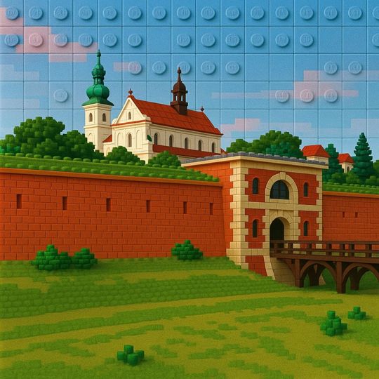 Zamość jak z klocków LEGO - galeria zdjęć