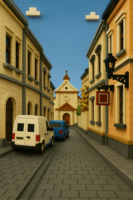 Zamość jak z klocków LEGO - galeria zdjęć