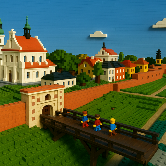 Zamość jak z klocków LEGO - galeria zdjęć