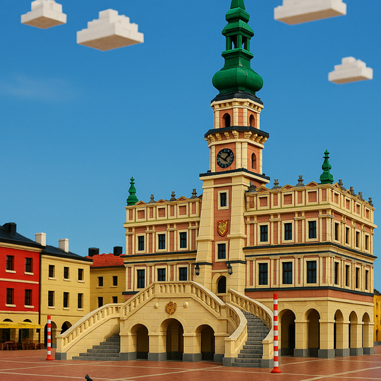 Zamość jak z klocków LEGO - galeria zdjęć