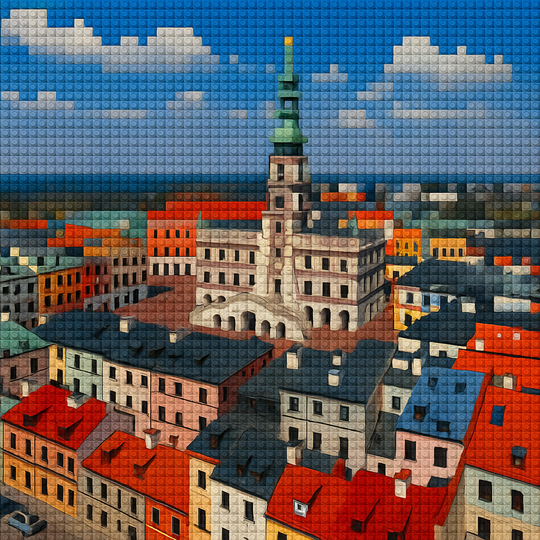 Zamość jak z klocków LEGO - galeria zdjęć