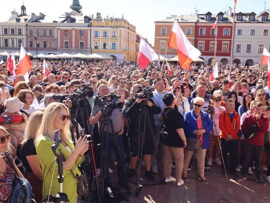 Grzegorz Braun w Zamościu - galeria zdjęć