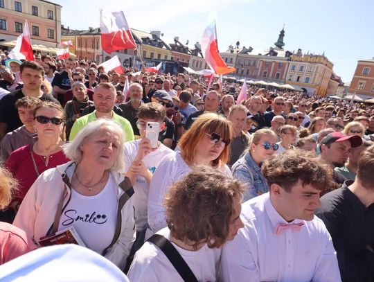 Grzegorz Braun w Zamościu - galeria zdjęć