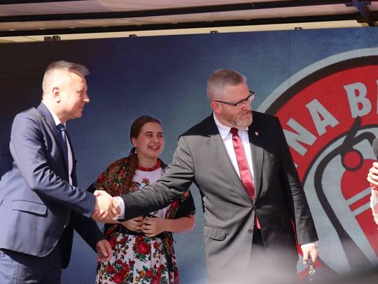 Grzegorz Braun w Zamościu - galeria zdjęć