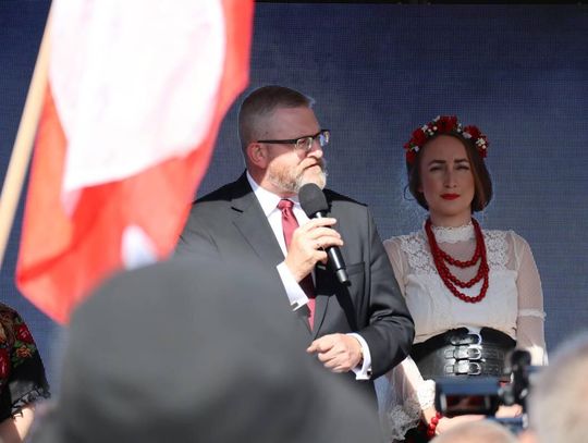 Grzegorz Braun w Zamościu - galeria zdjęć