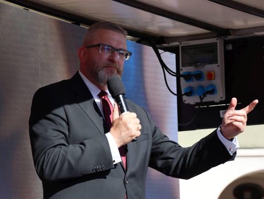 Grzegorz Braun w Zamościu - galeria zdjęć